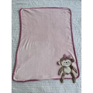 Koala Baby 3D Embroidered Baby Blanket Monkey Pink 2013 Baby R Us